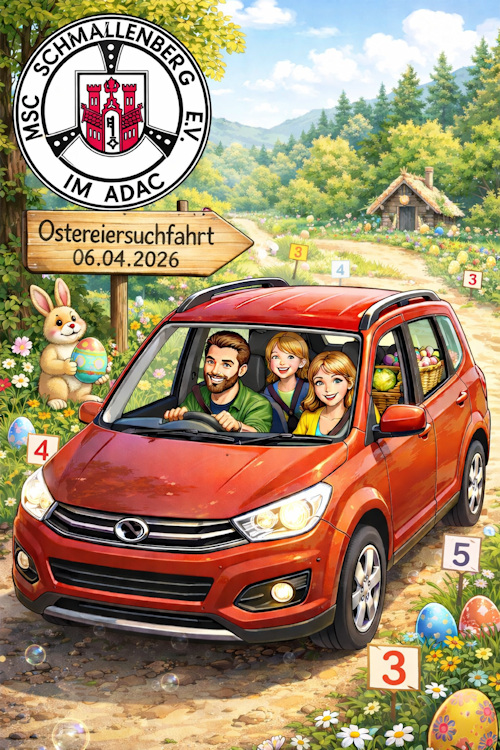 52. Ostereiersuchfahrt am 06. April 2026
